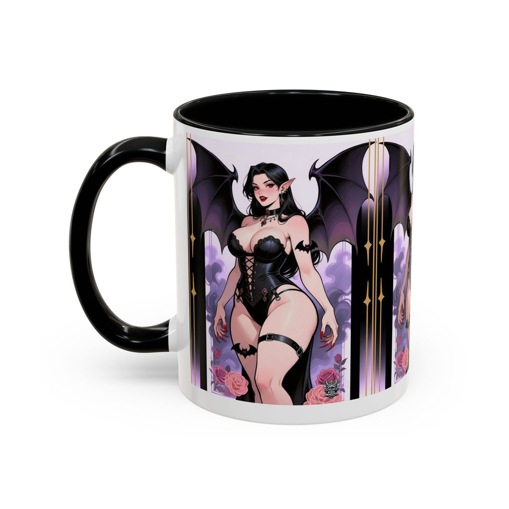 T&P Homeware- Gothic Vampire Queen Accent Coffee Mug — Size 11/15oz- Complete your look today!