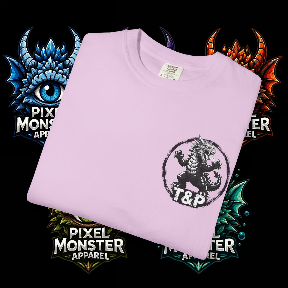 Tooth and Pixel- . "Horns Up, Worries Down" T-Shirt. Wear it to the office BBQ we dare ya!