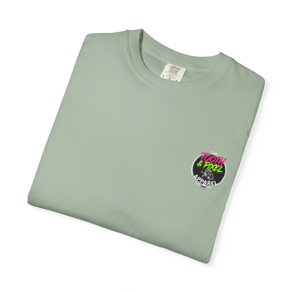 Tooth and Pixel- Monster Flavor Graphic T-Shirt — "Zero Pixelation" Ode to Pixel Monster Design