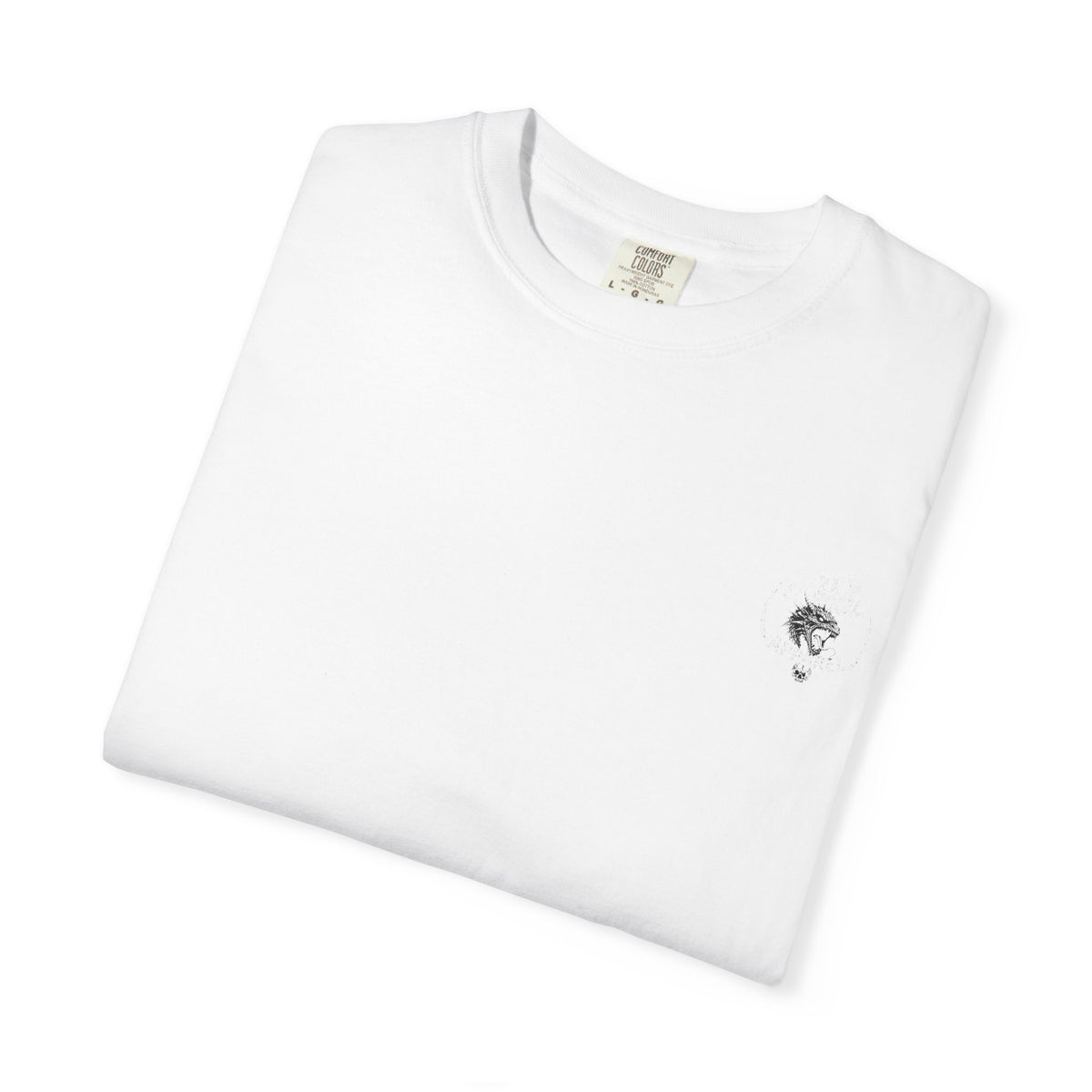 Tooth and Pixel- 'Eye of the King' Tribal Neon Lion Graphic Tee