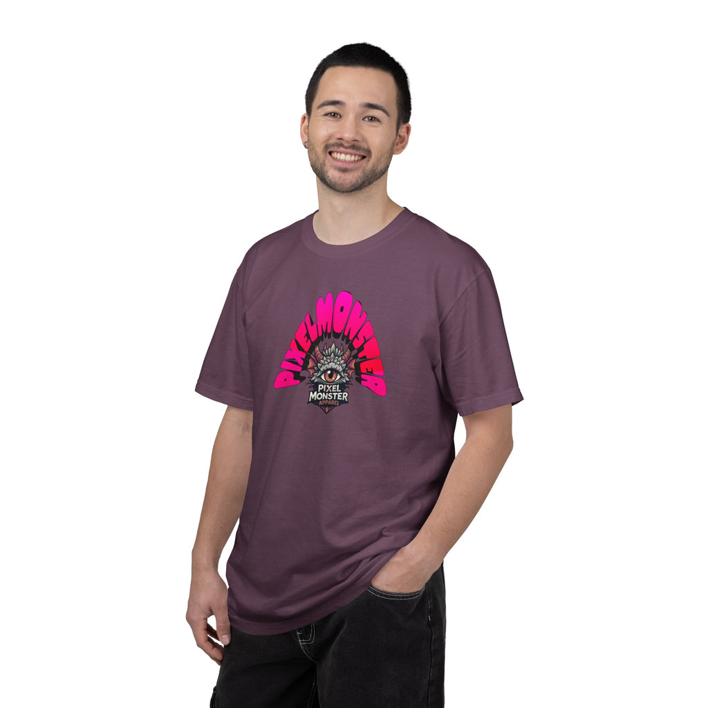Tooth and Pixel- Funny Whimsical Beach Life T-Shirt — Retro Monster Surf Graphic Tee