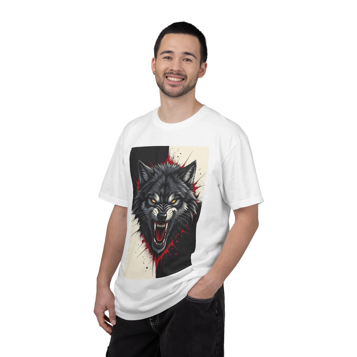Wolf of NewYork T-Shirt — Fierce Howling Wolf Graphic Tee