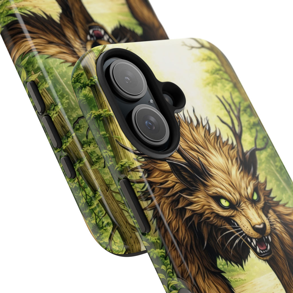 Wolverine vs Serpent Phone Case (Samsung / Iphone) - Rugged Protective Case with Fierce Wolverine Design