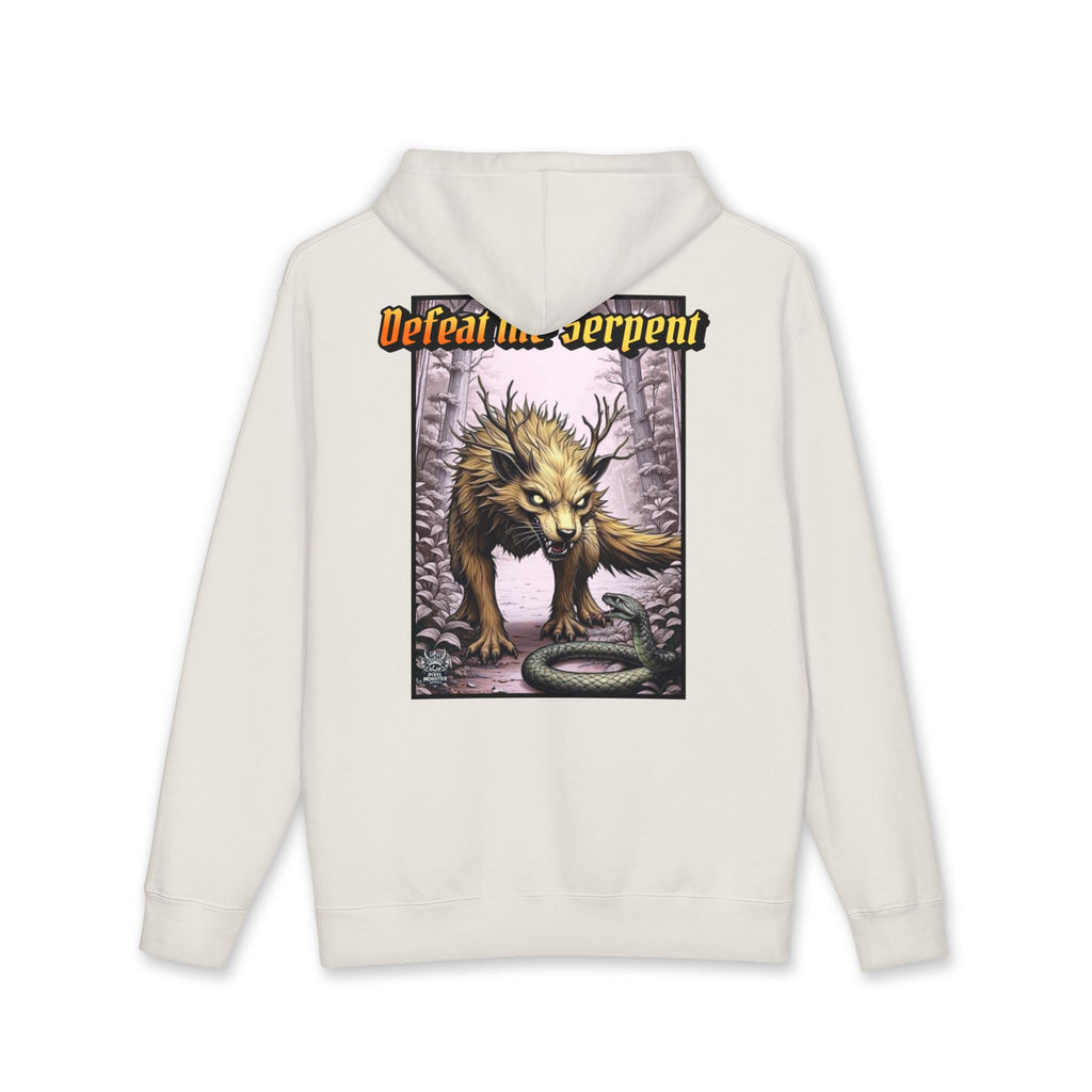 T&P- Defeat the Serpent Hoodie — Vintage Wolverine Windigo vs the Serpent Graphic hooded Sweatshirt.