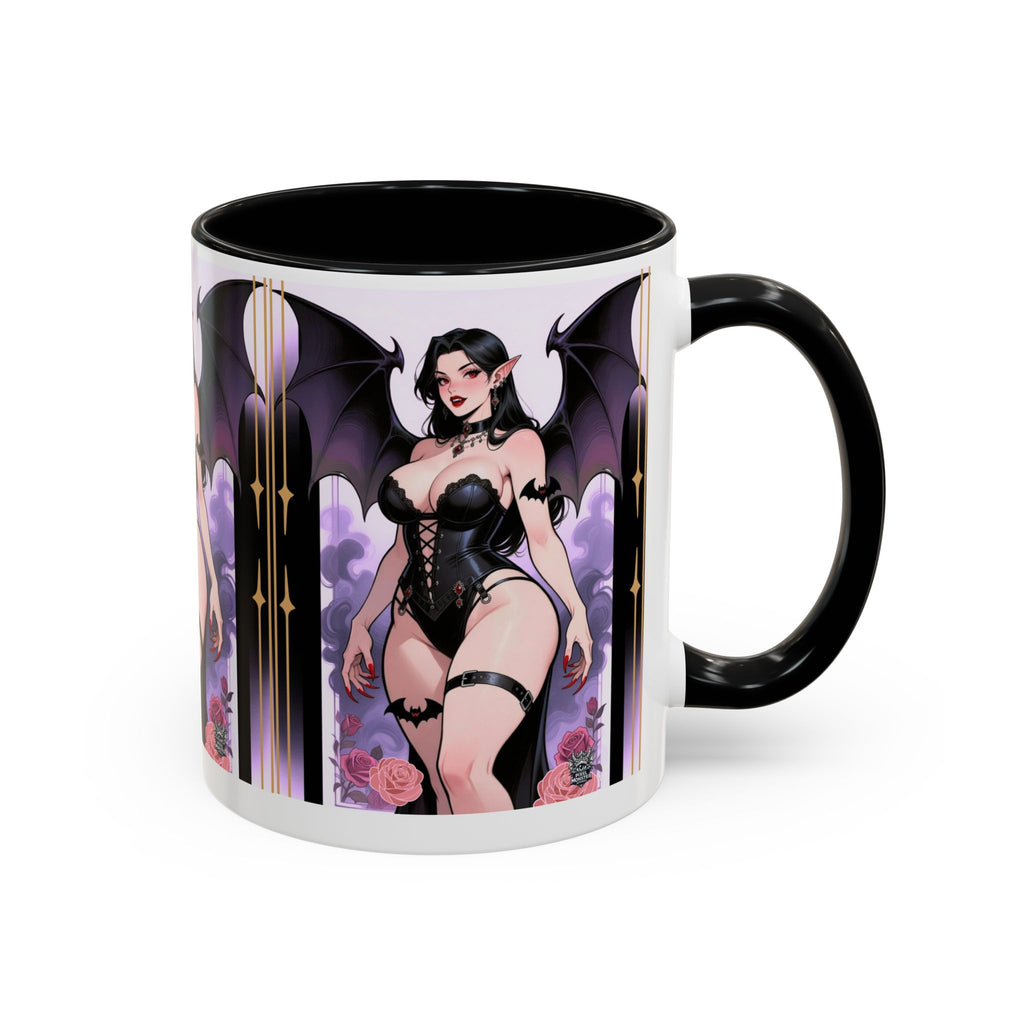 T&P Homeware- Gothic Vampire Queen Accent Coffee Mug — Size 11/15oz- Complete your look today!