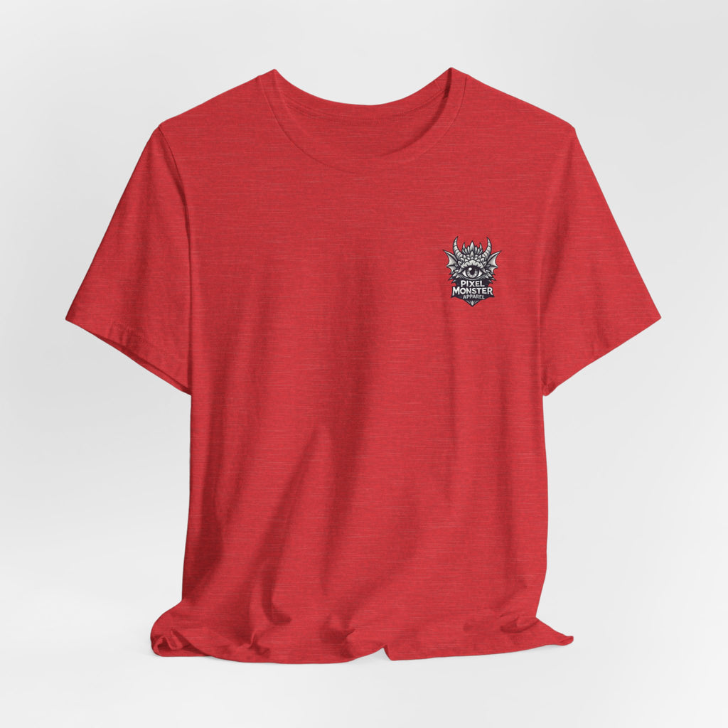 Pixel Monster Apparel "Unleash your own monster"Logo T-Shirt