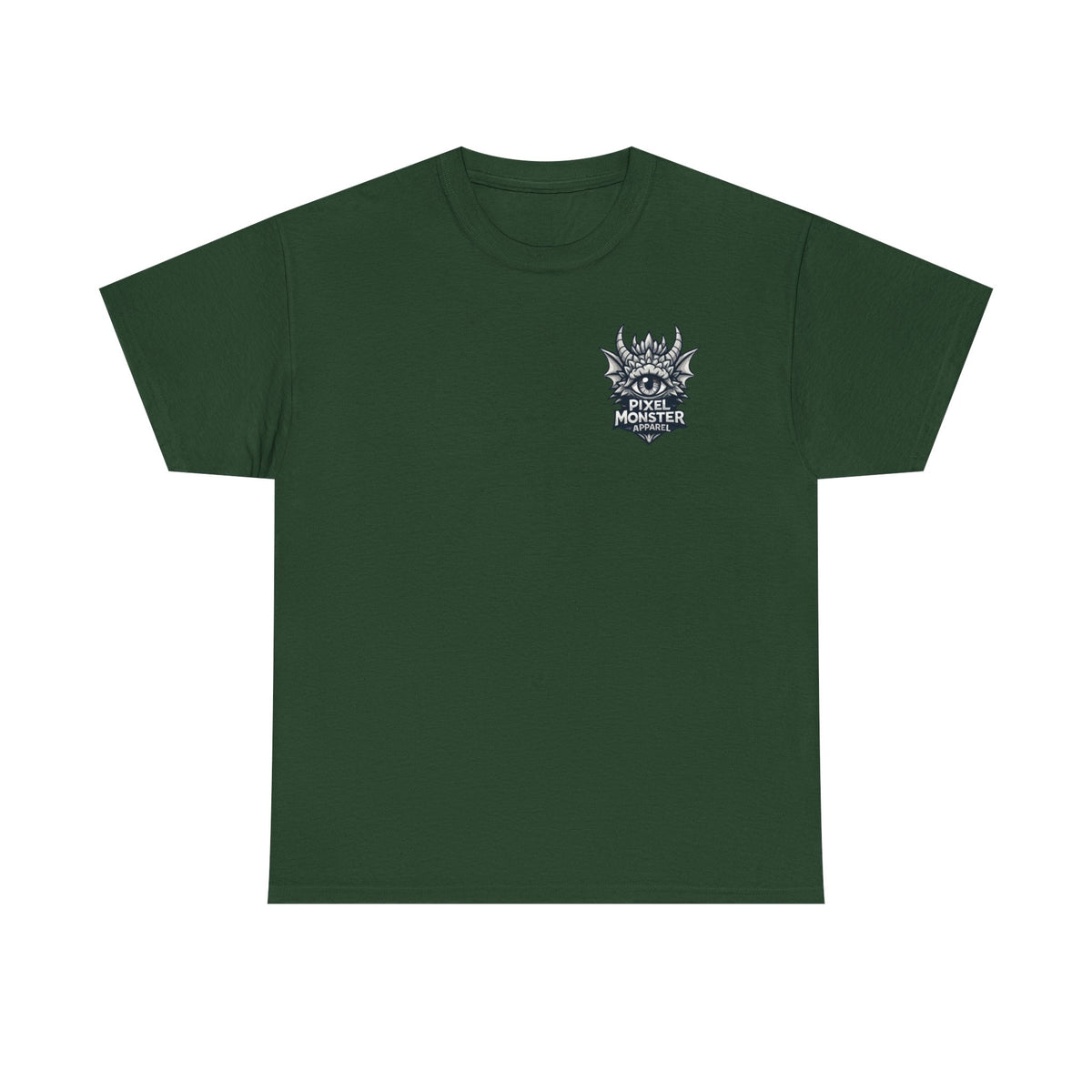 Monster Bite Graphic Tee — Fierce Dragon Back Print