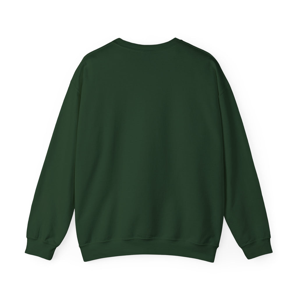 Blue Beast Crewneck Sweatshirt — "Yummy, Blue beast" Graphic