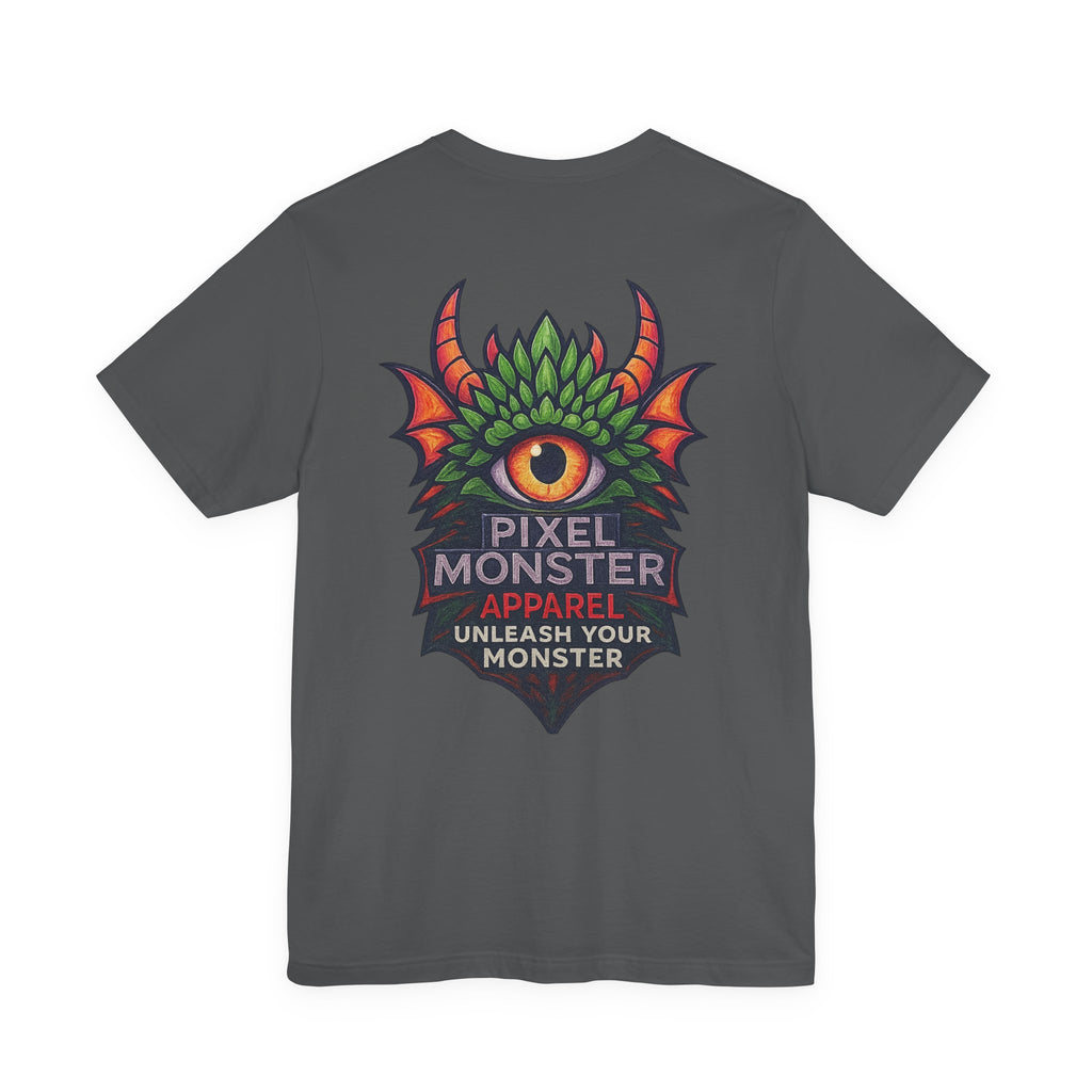 Pixel Monster Apparel "Unleash your own monster"Logo T-Shirt