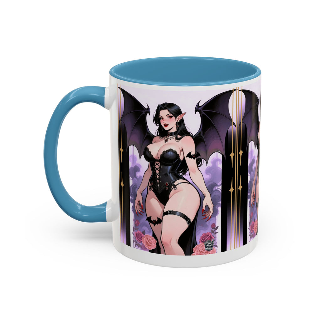T&P Homeware- Gothic Vampire Queen Accent Coffee Mug — Size 11/15oz- Complete your look today!