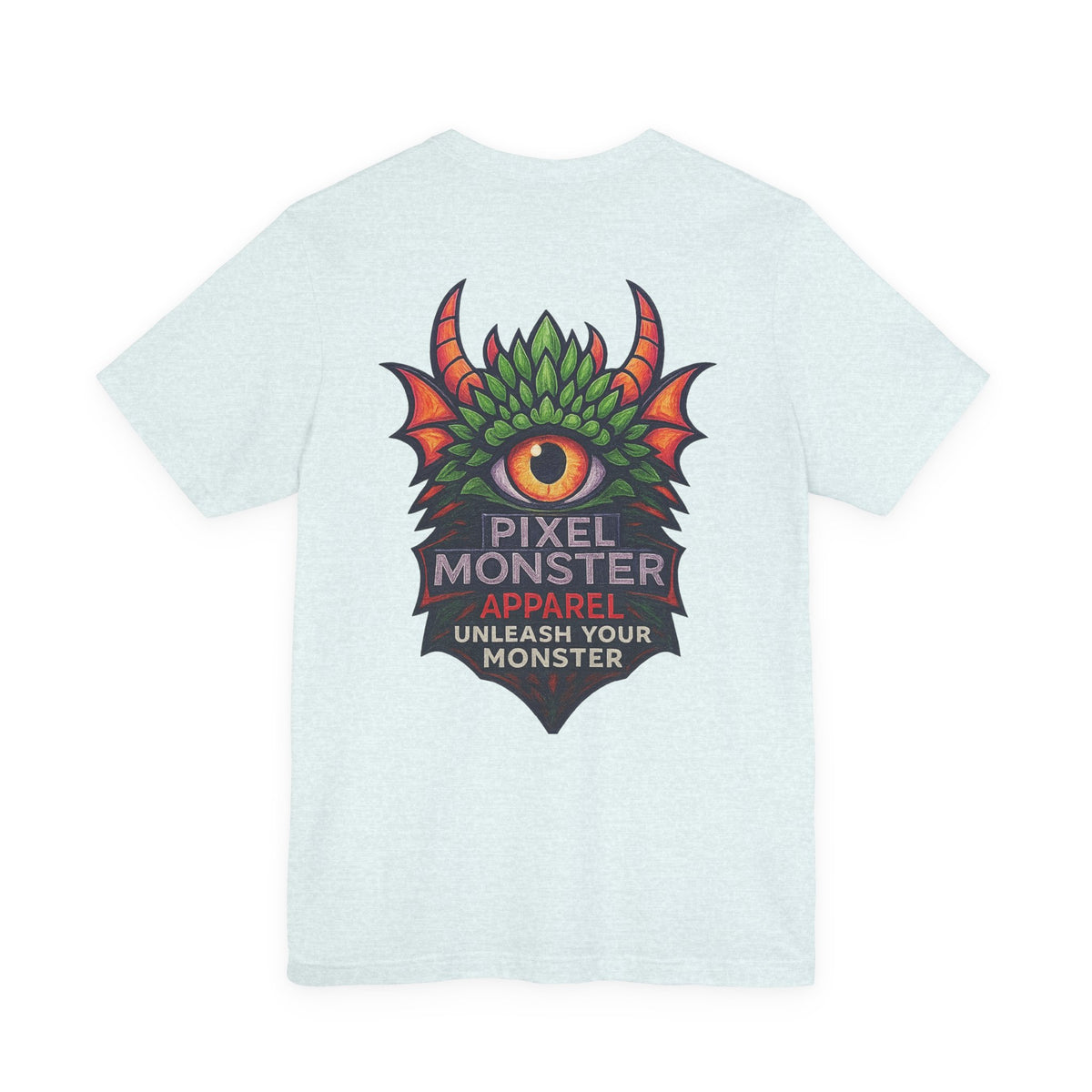 Pixel Monster Apparel "Unleash your own monster"Logo T-Shirt