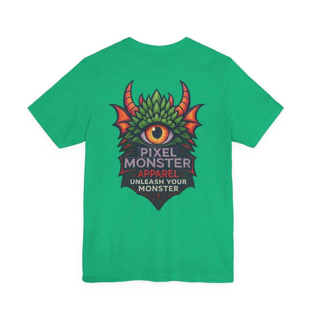 Pixel Monster Apparel "Unleash your own monster"Logo T-Shirt