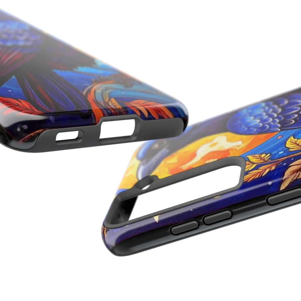 Purple Gothic Raven Phone Case — Moonlight Raven Design