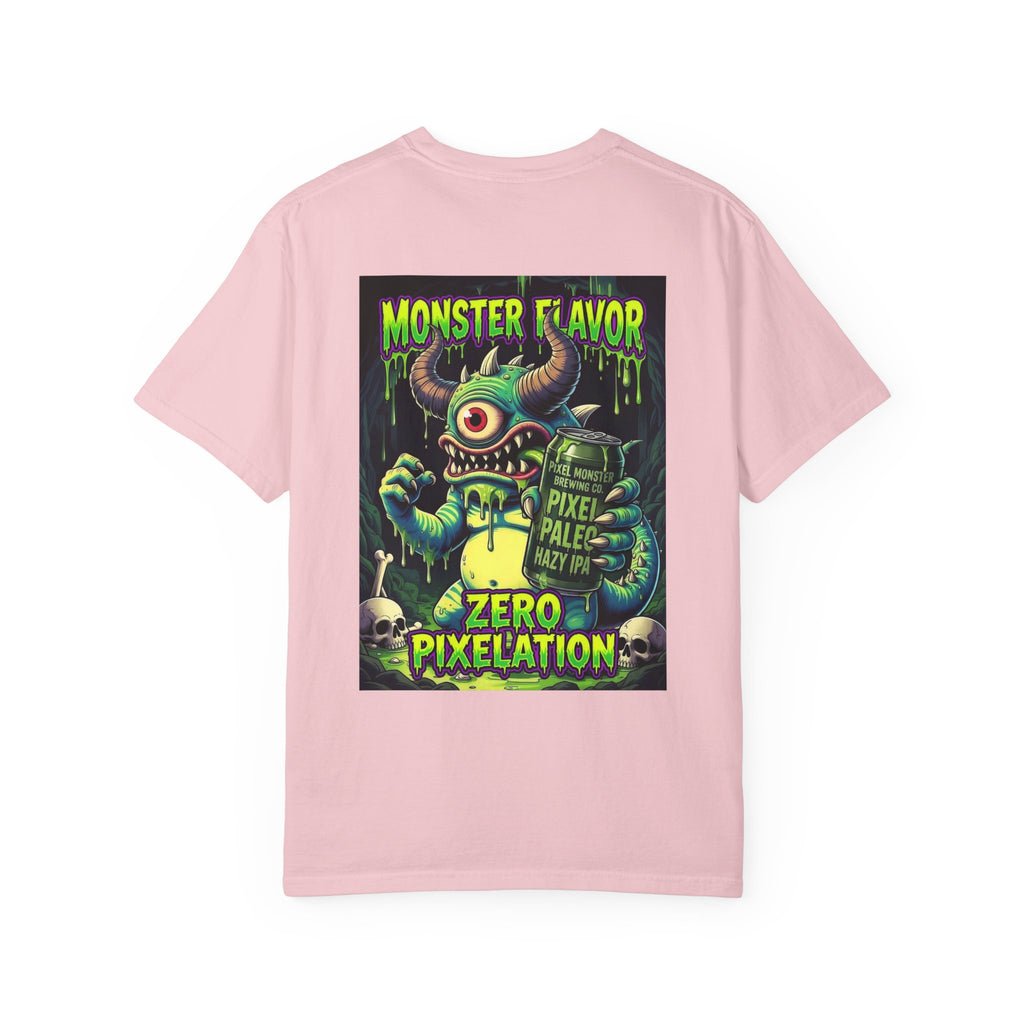 Tooth and Pixel- Monster Flavor Graphic T-Shirt — "Zero Pixelation" Ode to Pixel Monster Design