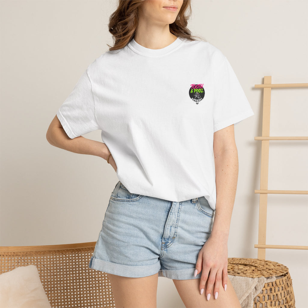 Tooth and Pixel- Monster Flavor Graphic T-Shirt — "Zero Pixelation" Ode to Pixel Monster Design