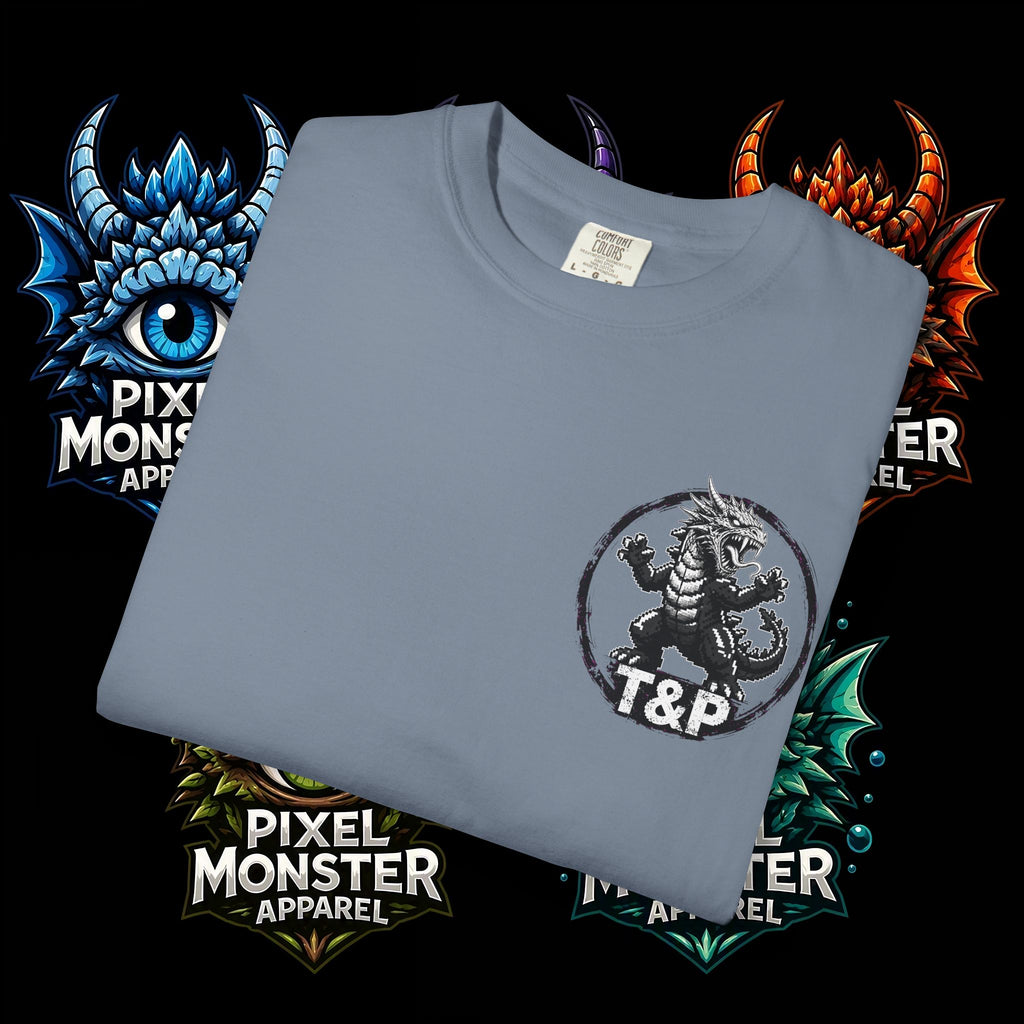 Tooth and Pixel- . "Horns Up, Worries Down" T-Shirt. Wear it to the office BBQ we dare ya!
