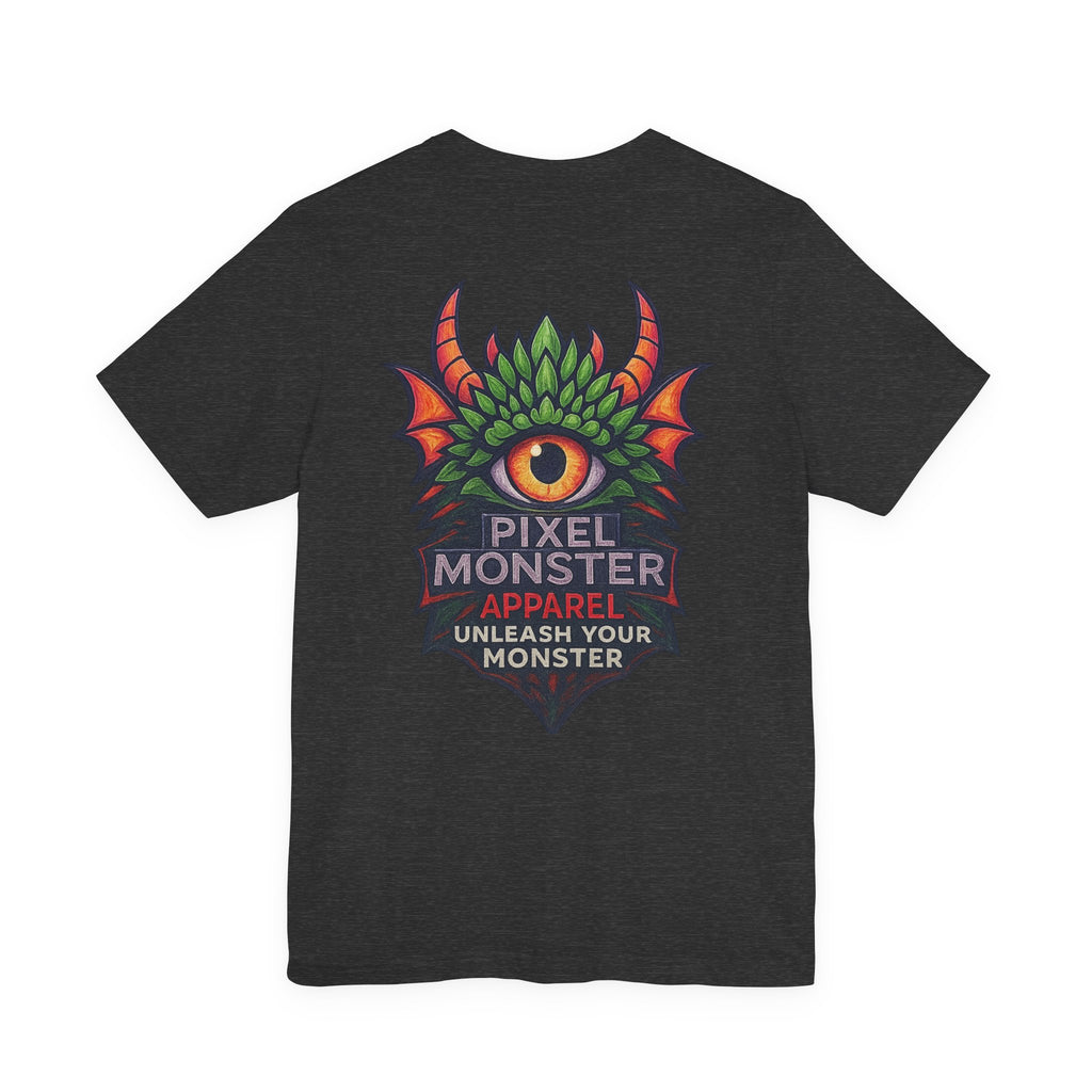 Pixel Monster Apparel "Unleash your own monster"Logo T-Shirt