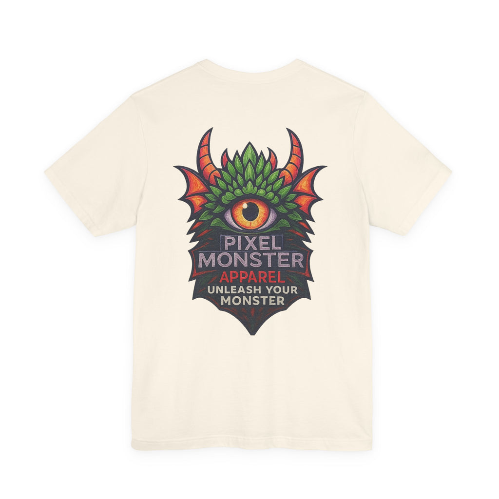 Pixel Monster Apparel "Unleash your own monster"Logo T-Shirt
