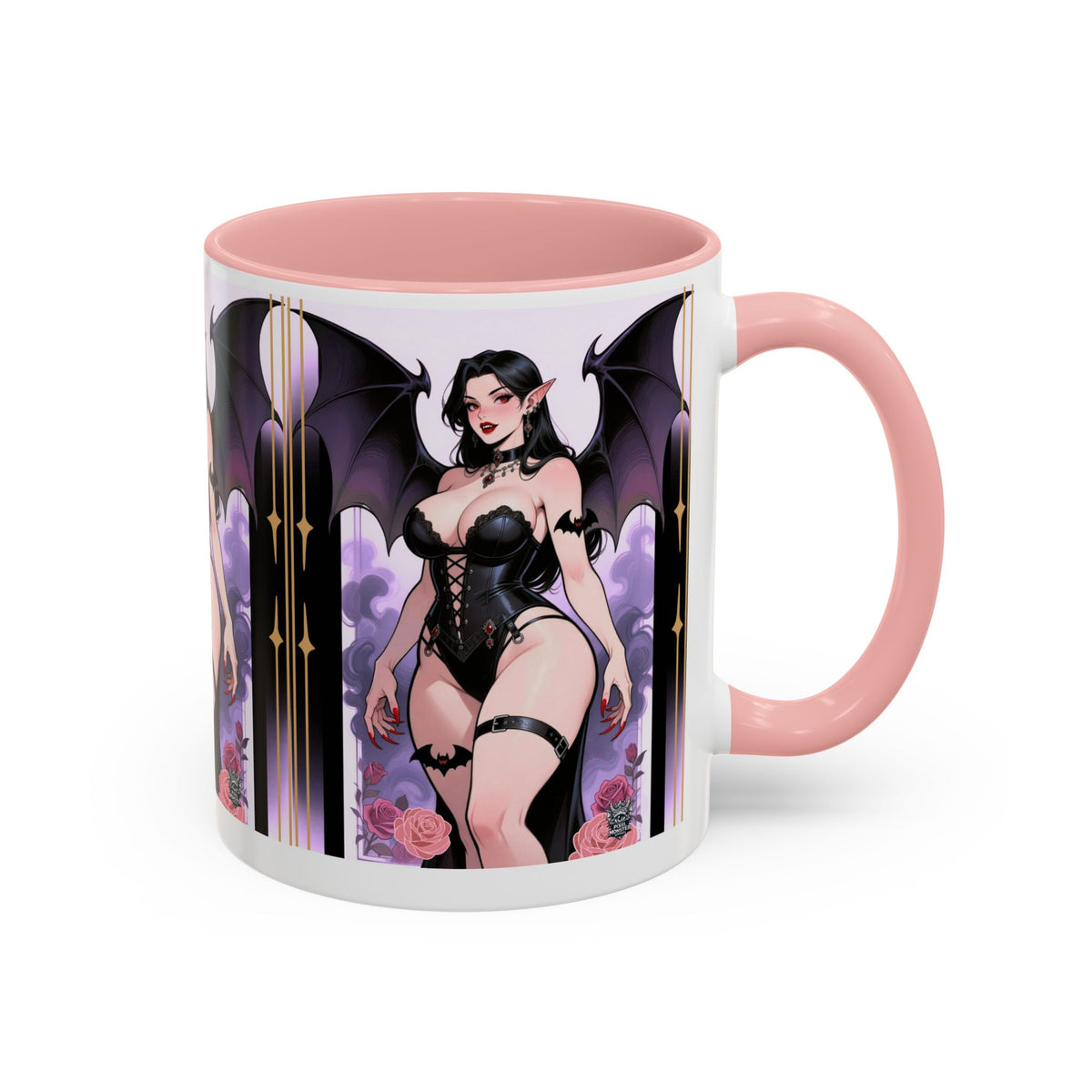 T&P Homeware- Gothic Vampire Queen Accent Coffee Mug — Size 11/15oz- Complete your look today!