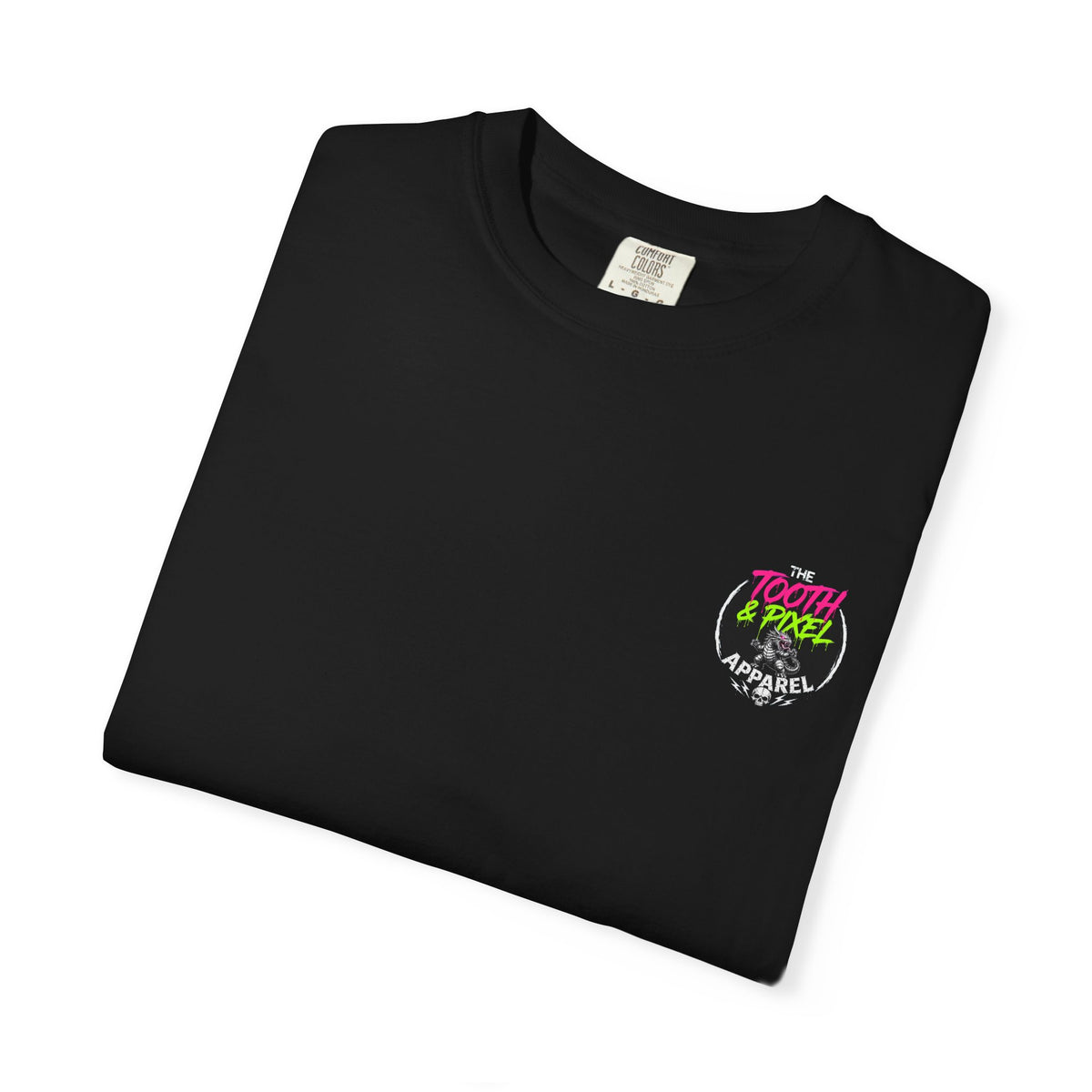 Tooth and Pixel- Monster Flavor Graphic T-Shirt — "Zero Pixelation" Ode to Pixel Monster Design