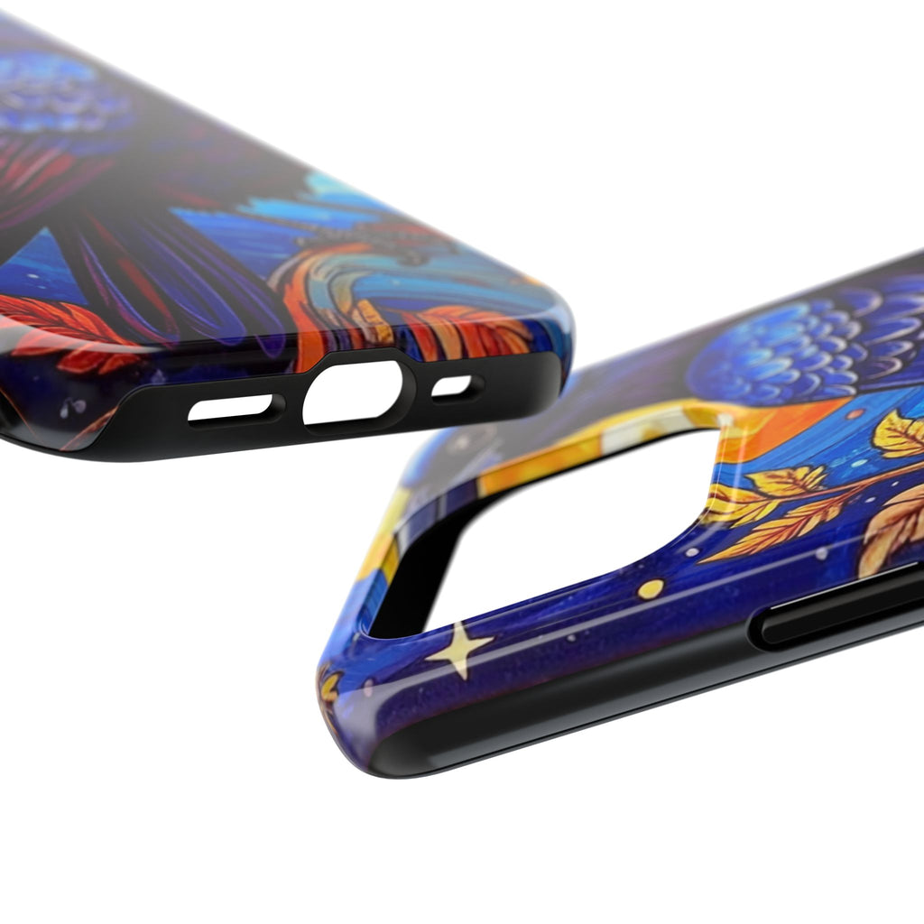 Purple Gothic Raven Phone Case — Moonlight Raven Design