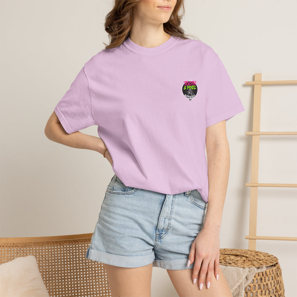 Tooth and Pixel- Monster Flavor Graphic T-Shirt — "Zero Pixelation" Ode to Pixel Monster Design