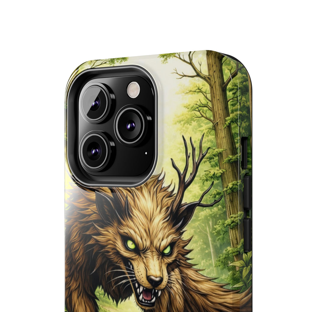 Wolverine vs Serpent Phone Case (Samsung / Iphone) - Rugged Protective Case with Fierce Wolverine Design