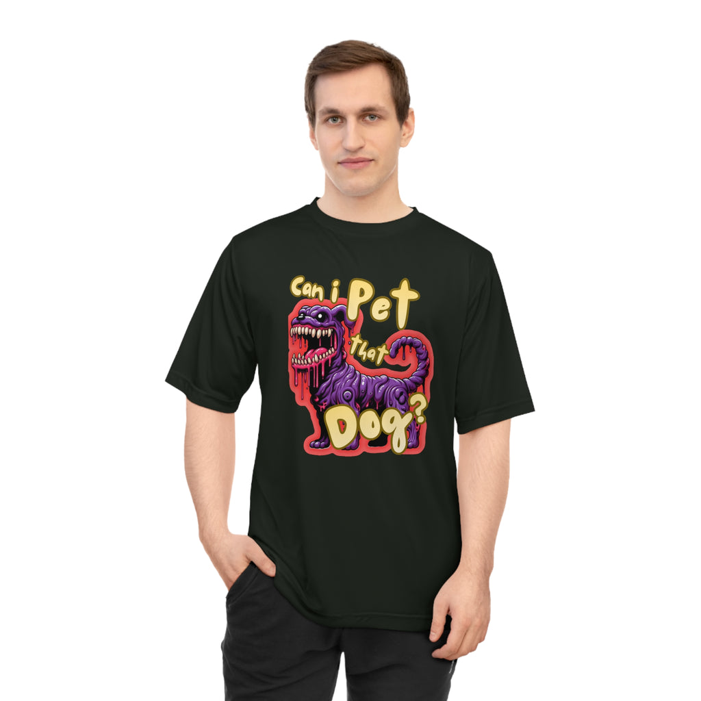 Tooth and Pixel- 'Can I Pet That Dog? '- Funny Dog Lover T-Shirt