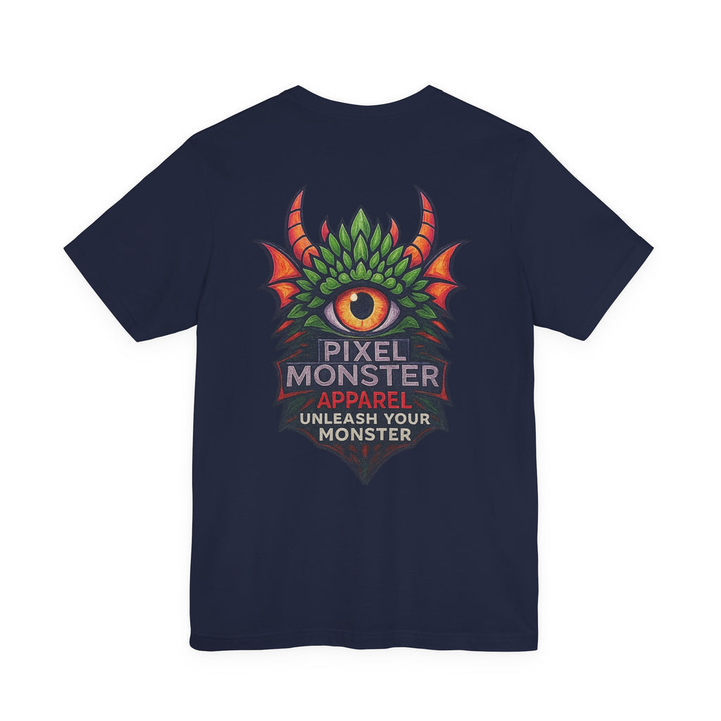 Pixel Monster Apparel "Unleash your own monster"Logo T-Shirt