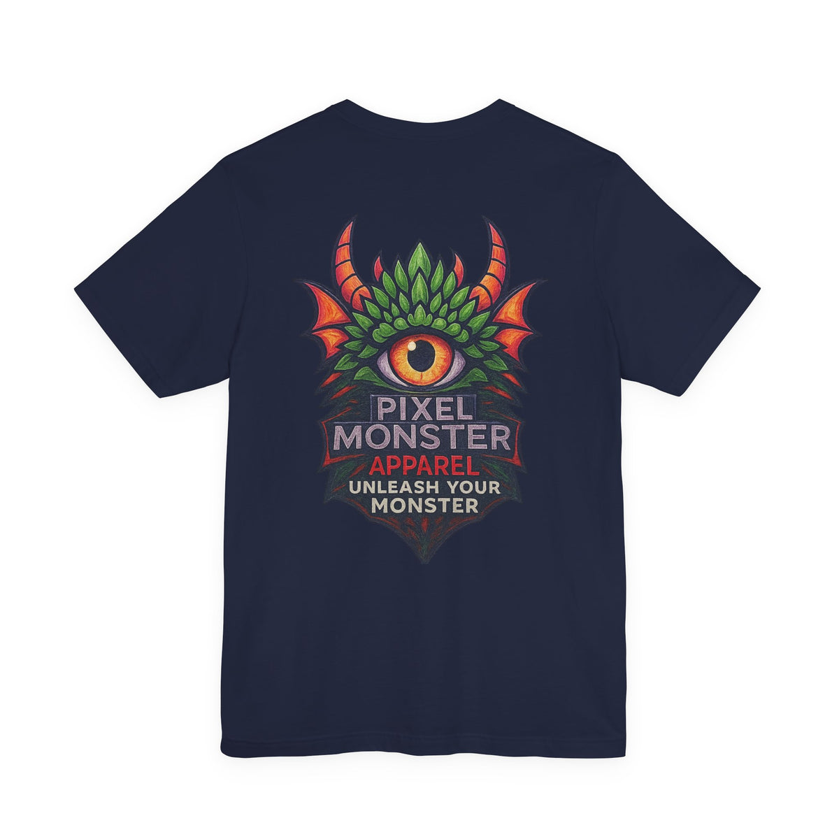Pixel Monster Apparel "Unleash your own monster"Logo T-Shirt