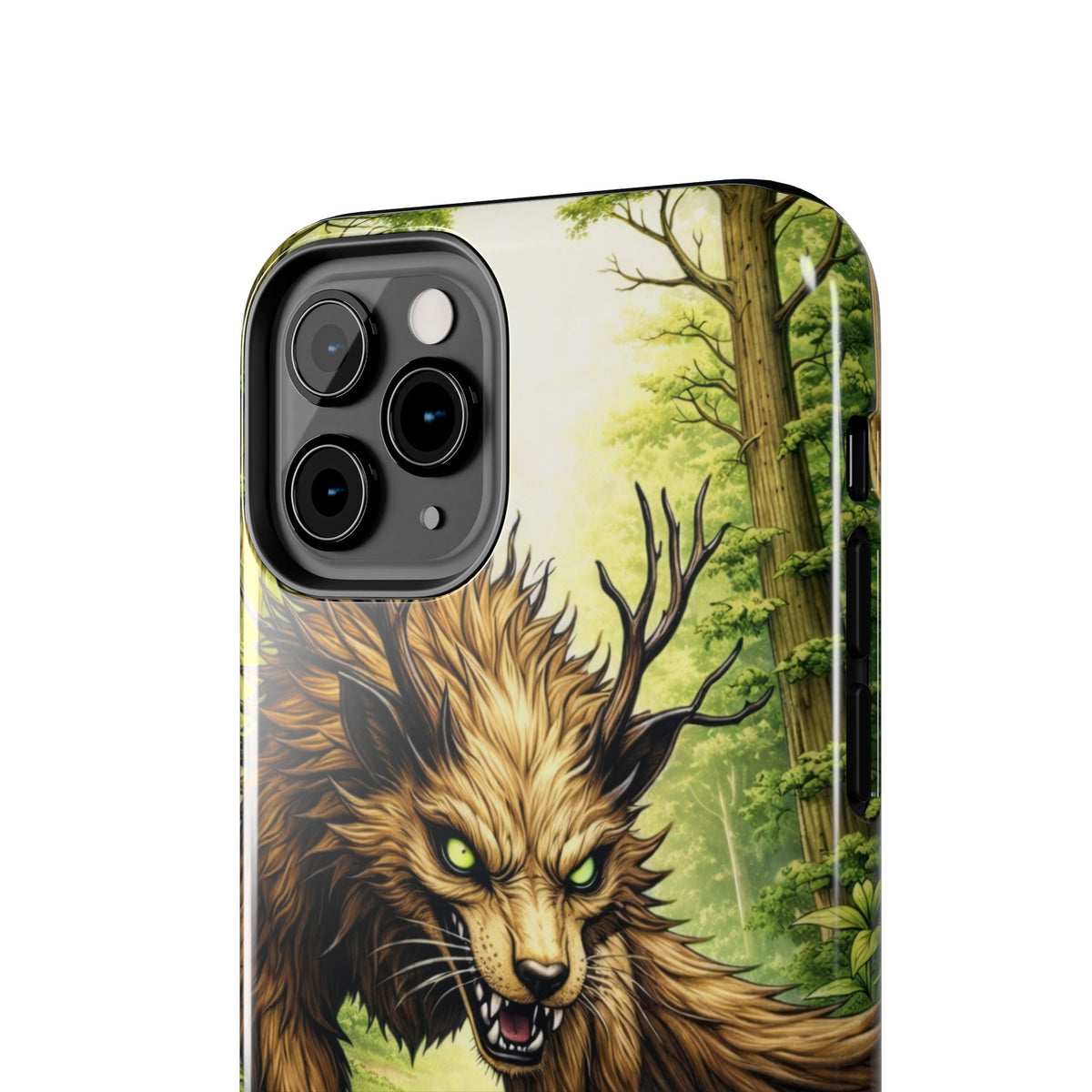 Wolverine vs Serpent Phone Case (Samsung / Iphone) - Rugged Protective Case with Fierce Wolverine Design