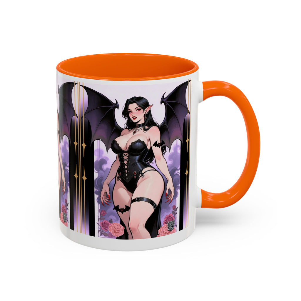 T&P Homeware- Gothic Vampire Queen Accent Coffee Mug — Size 11/15oz- Complete your look today!