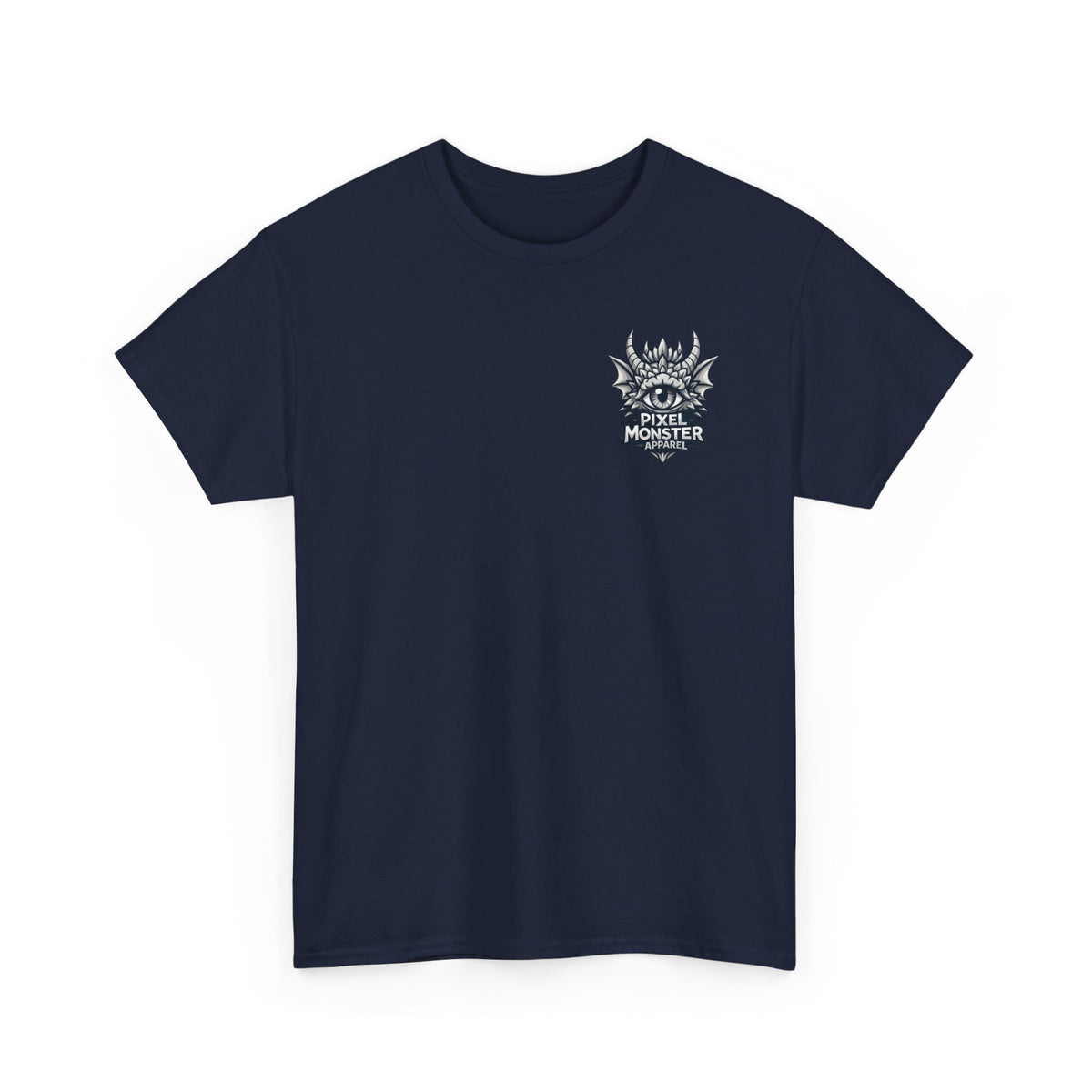 Monster Bite Graphic Tee — Fierce Dragon Back Print