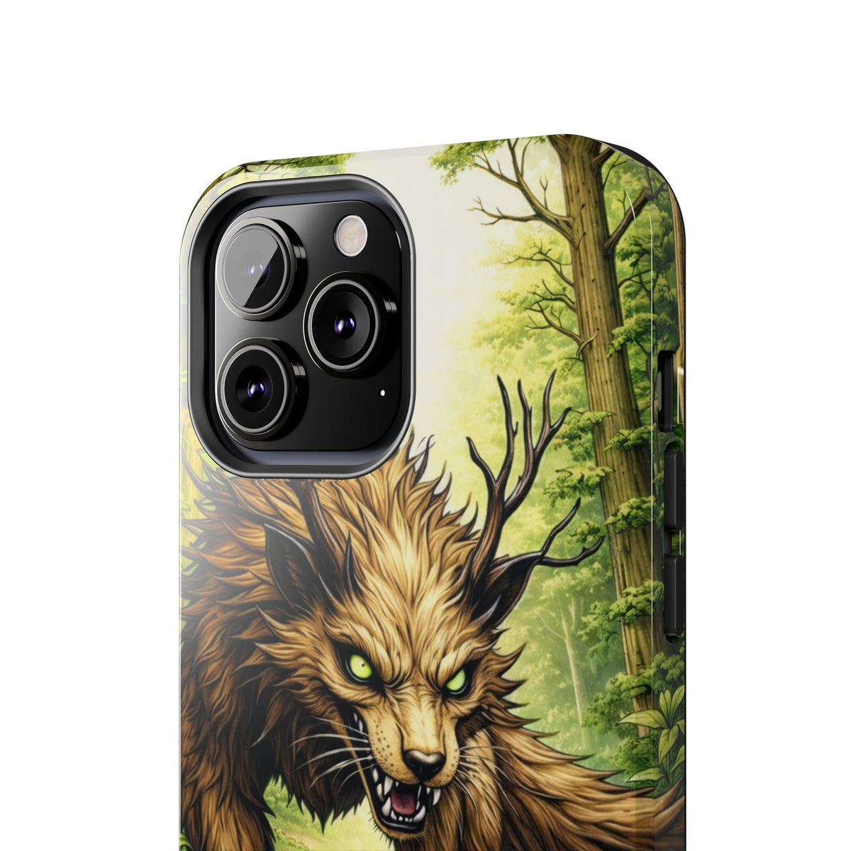 Wolverine vs Serpent Phone Case (Samsung / Iphone) - Rugged Protective Case with Fierce Wolverine Design