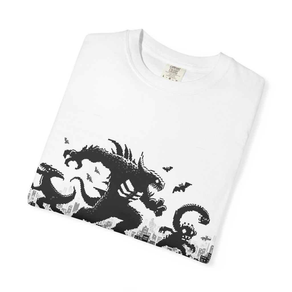 Tooth and Pixel- 'Back to the arcade'— Black and white pixelated battle that will stun all who see!