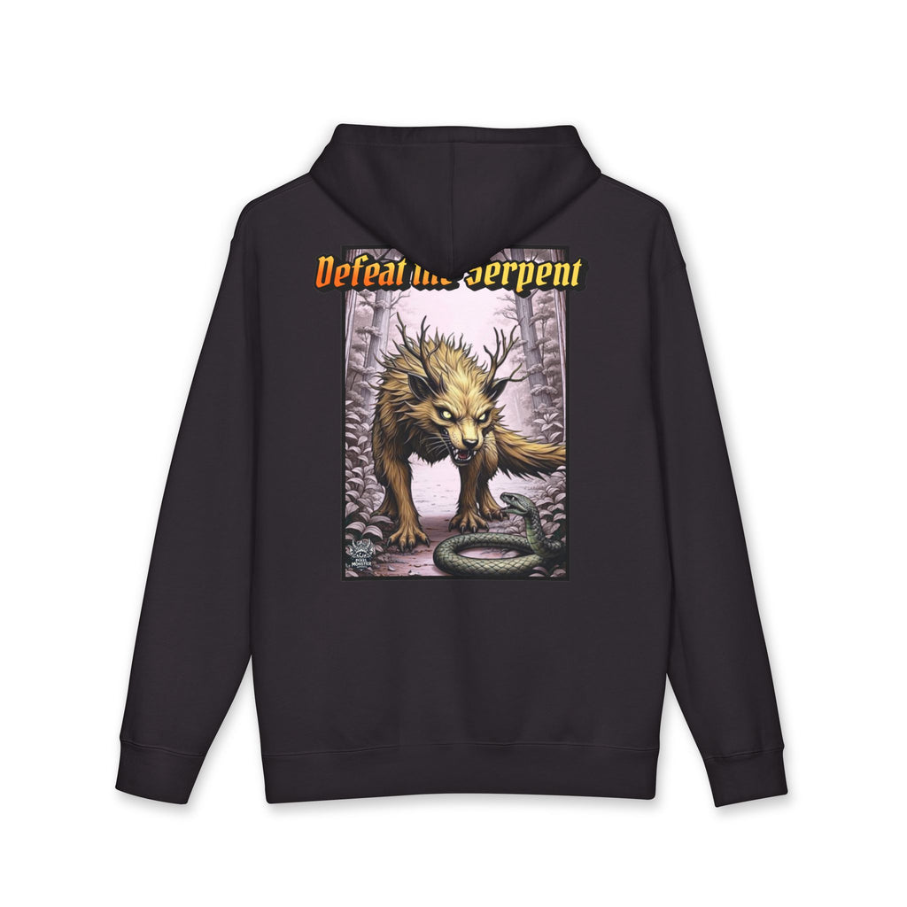 T&P- Defeat the Serpent Hoodie — Vintage Wolverine Windigo vs the Serpent Graphic hooded Sweatshirt.