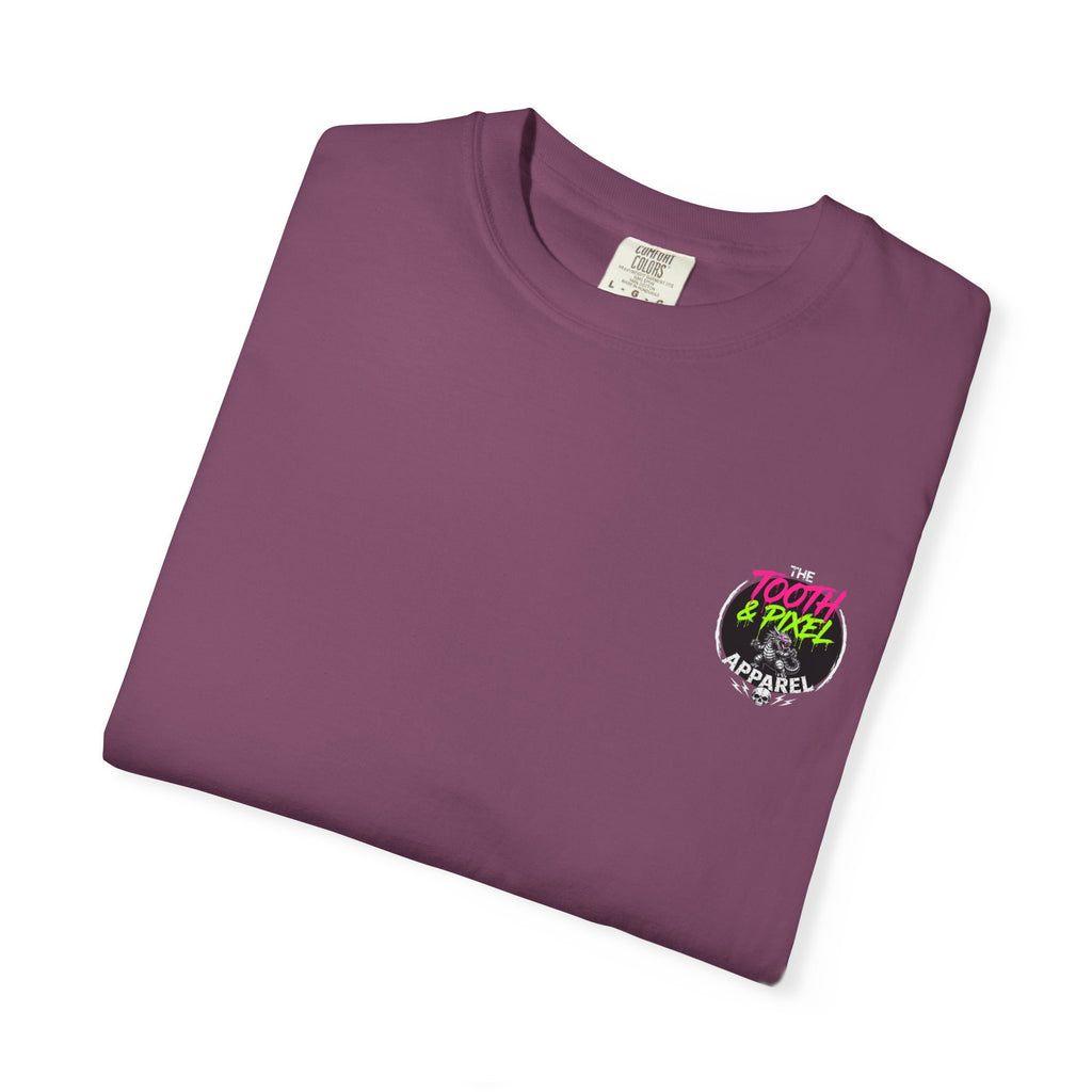 Tooth and Pixel- Monster Flavor Graphic T-Shirt — "Zero Pixelation" Ode to Pixel Monster Design