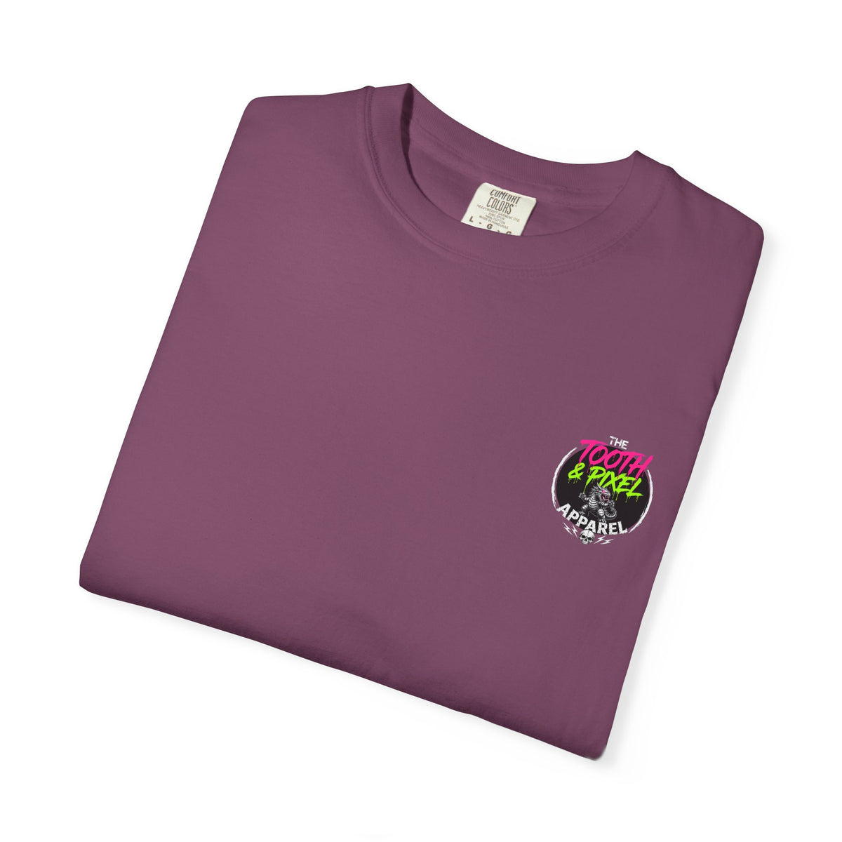 Tooth and Pixel- Monster Flavor Graphic T-Shirt — "Zero Pixelation" Ode to Pixel Monster Design