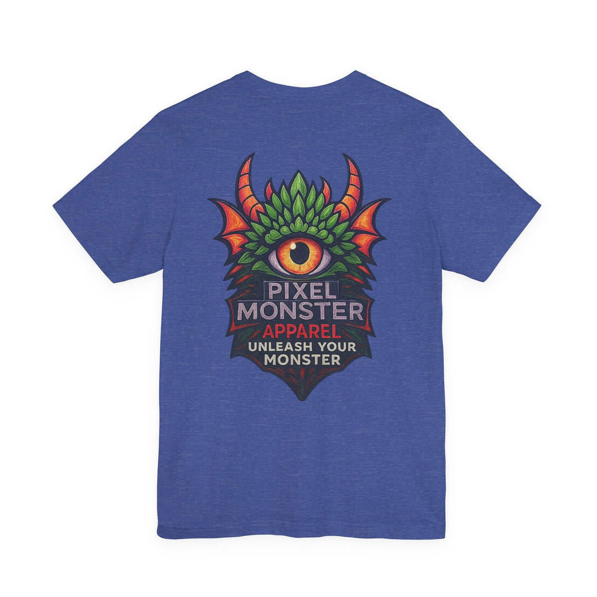 Pixel Monster Apparel "Unleash your own monster"Logo T-Shirt