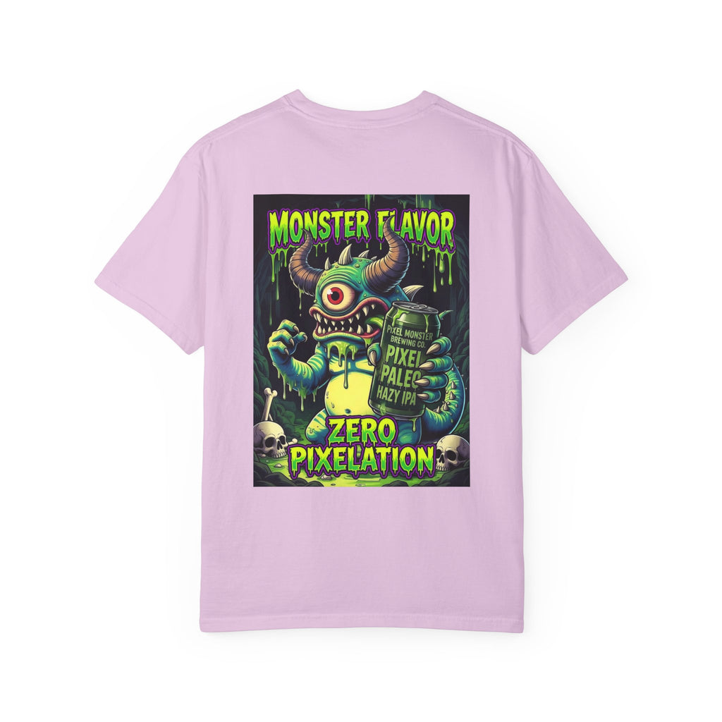 Tooth and Pixel- Monster Flavor Graphic T-Shirt — "Zero Pixelation" Ode to Pixel Monster Design