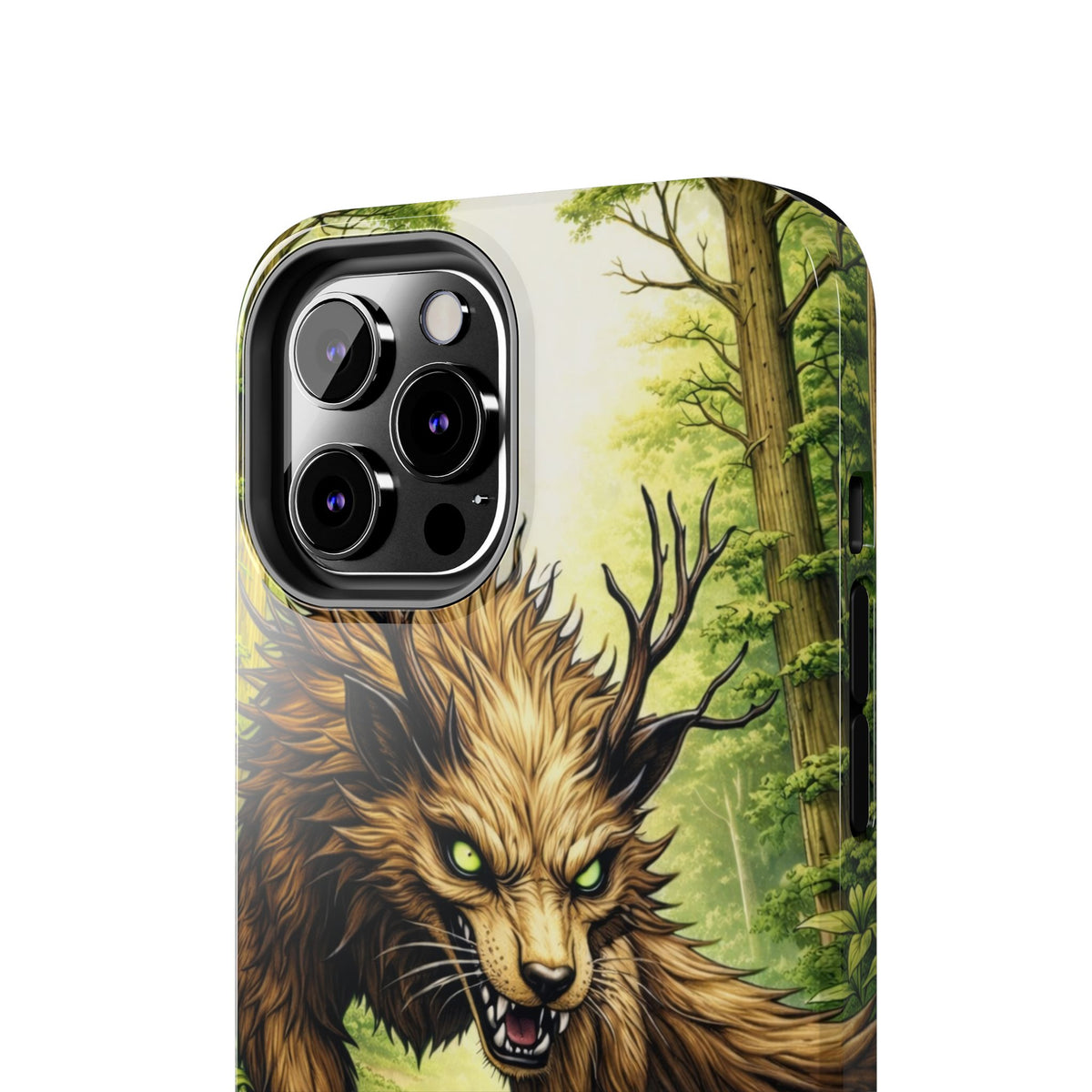 Wolverine vs Serpent Phone Case (Samsung / Iphone) - Rugged Protective Case with Fierce Wolverine Design