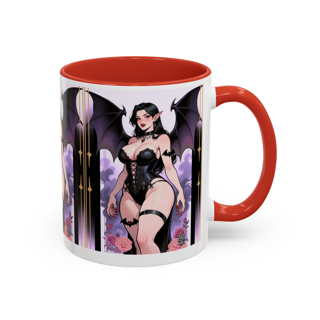 T&P Homeware- Gothic Vampire Queen Accent Coffee Mug — Size 11/15oz- Complete your look today!
