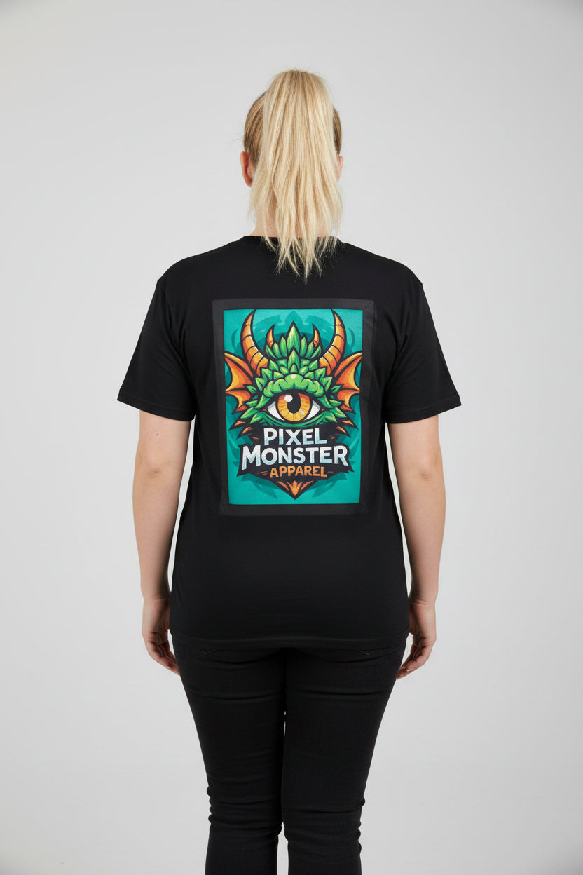 Pixel Monster Tee — "Unleash Your Monster" Graphic T-Shirt