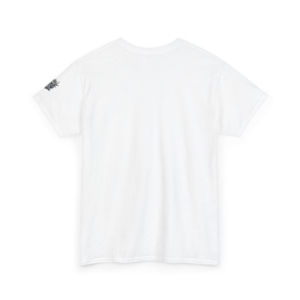 Savage Demon Graphic Tee — Fierce Retro Cat Illustration T‑Shirt