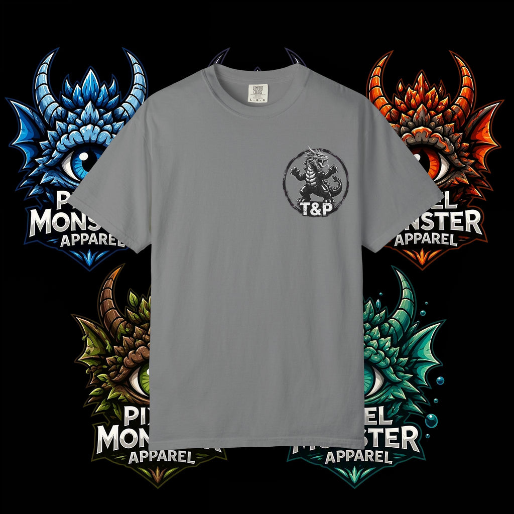 Tooth and Pixel- . "Horns Up, Worries Down" T-Shirt. Wear it to the office BBQ we dare ya!