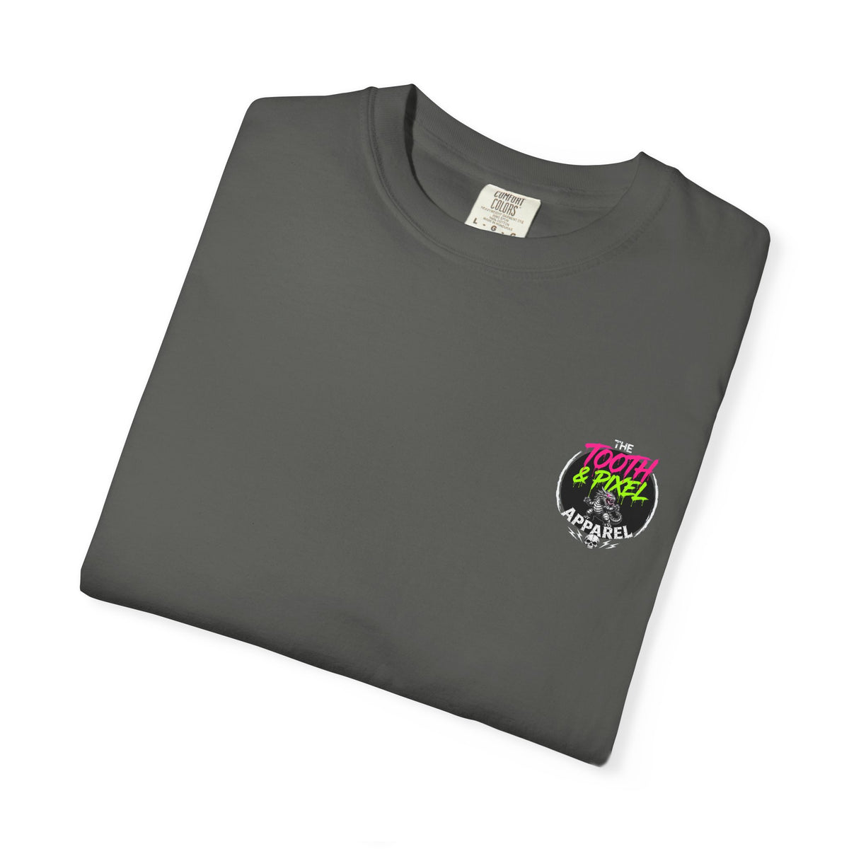 Tooth and Pixel- Monster Flavor Graphic T-Shirt — "Zero Pixelation" Ode to Pixel Monster Design