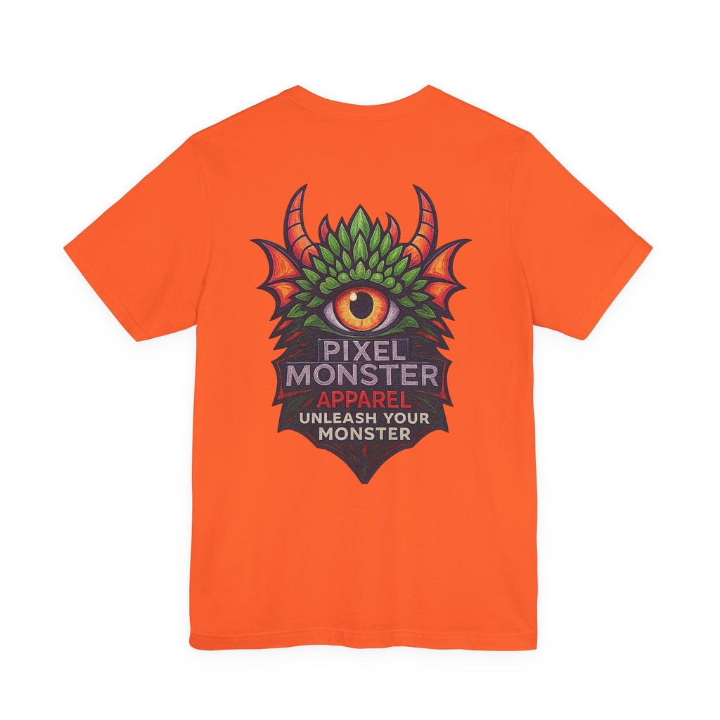 Pixel Monster Apparel "Unleash your own monster"Logo T-Shirt