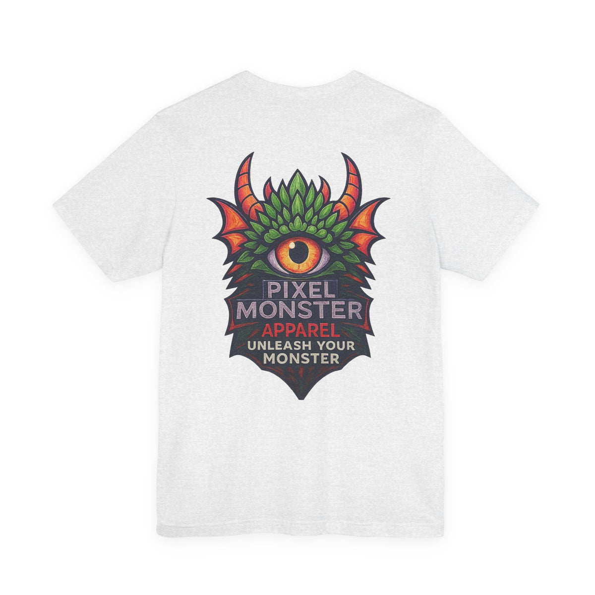 Pixel Monster Apparel "Unleash your own monster"Logo T-Shirt
