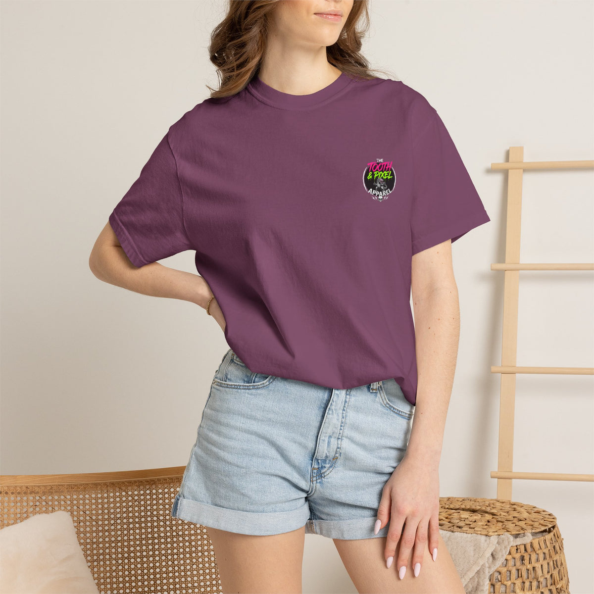 Tooth and Pixel- Monster Flavor Graphic T-Shirt — "Zero Pixelation" Ode to Pixel Monster Design