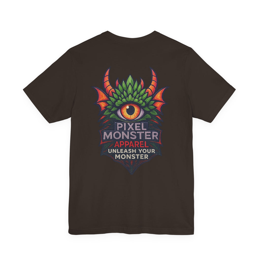 Pixel Monster Apparel "Unleash your own monster"Logo T-Shirt